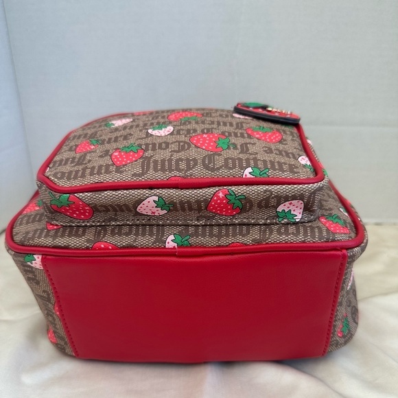 Juicy Couture Brown Backpack with Strawberry Accents main image 9
